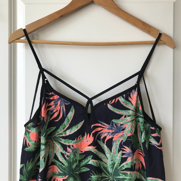 LUSH Tropical Print Sundress - Picture 2 of 3